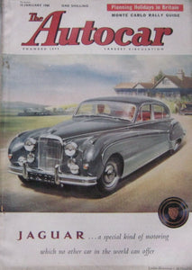 Autocar magazine 15/1/1960 Issue 3335