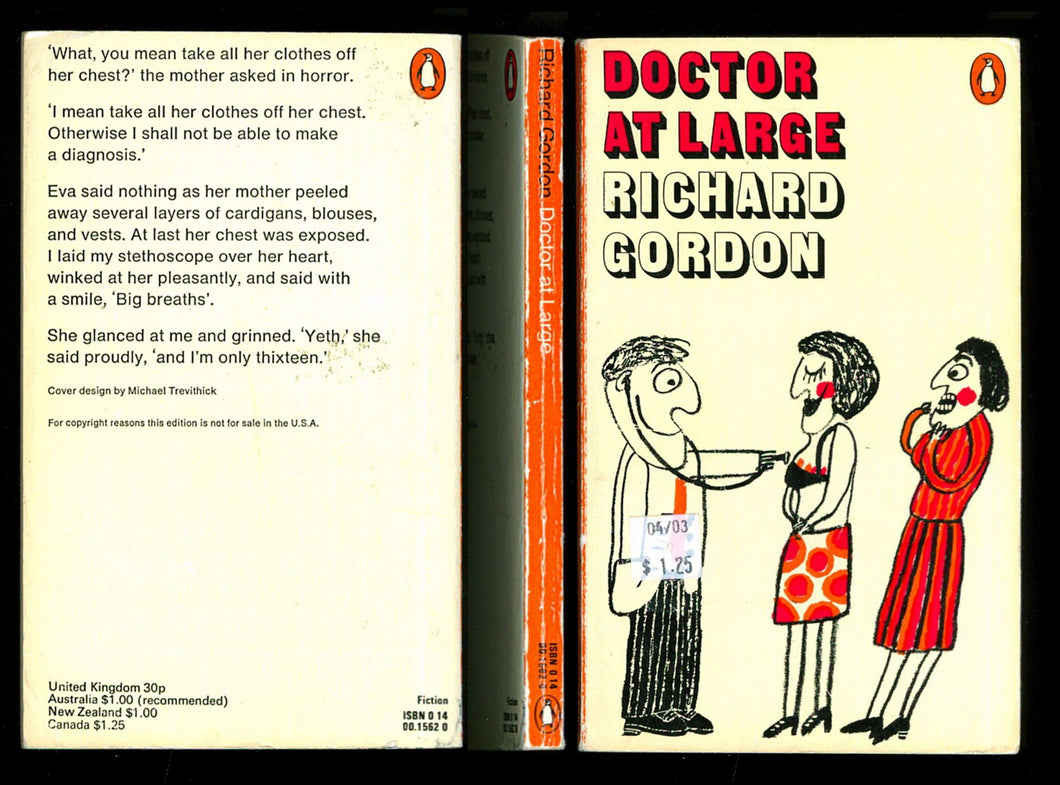 Richard Gordon's Doctor on the box including; Doctor at Large, Doctor on the Brain, Doctor at Sea, Doctor in the House Boxset