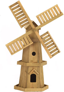 Giant Wooden Windmill - Smart Garden - Garden feature