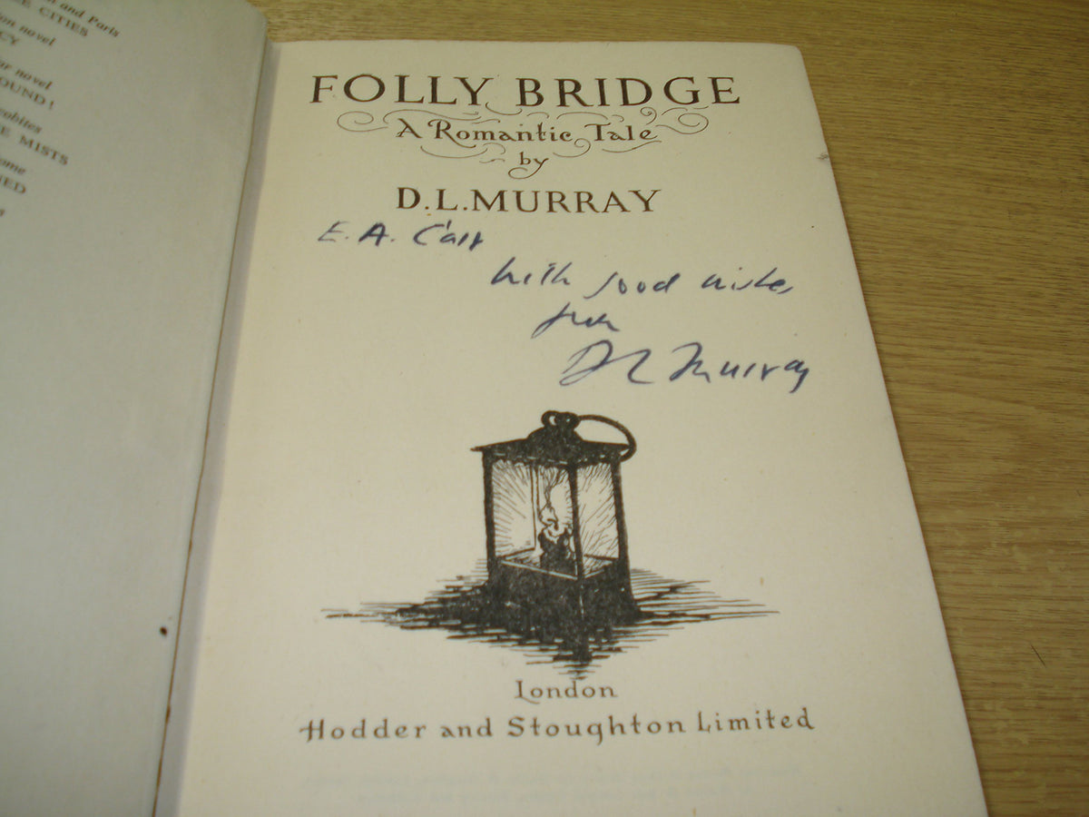 FOLLY BRIDGE [Hardcover] Murray, D. L.