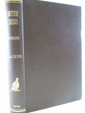 BRITISH BIRDS VOL. XLVII 1954
