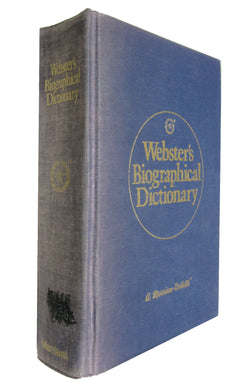 Webster's Biographical Dictionary