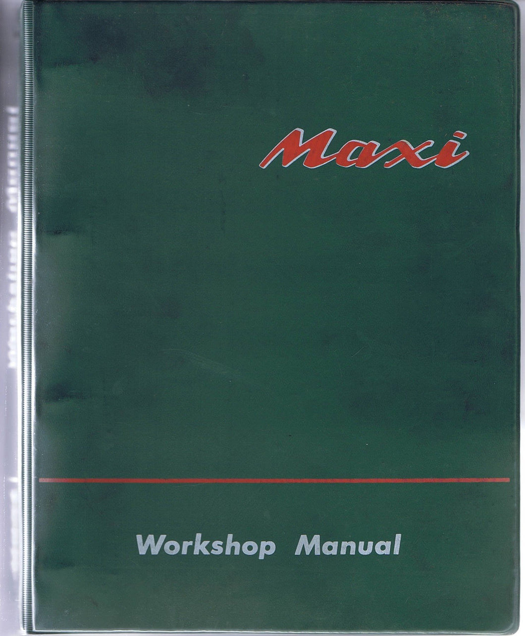 Maxi Workshop Manual
