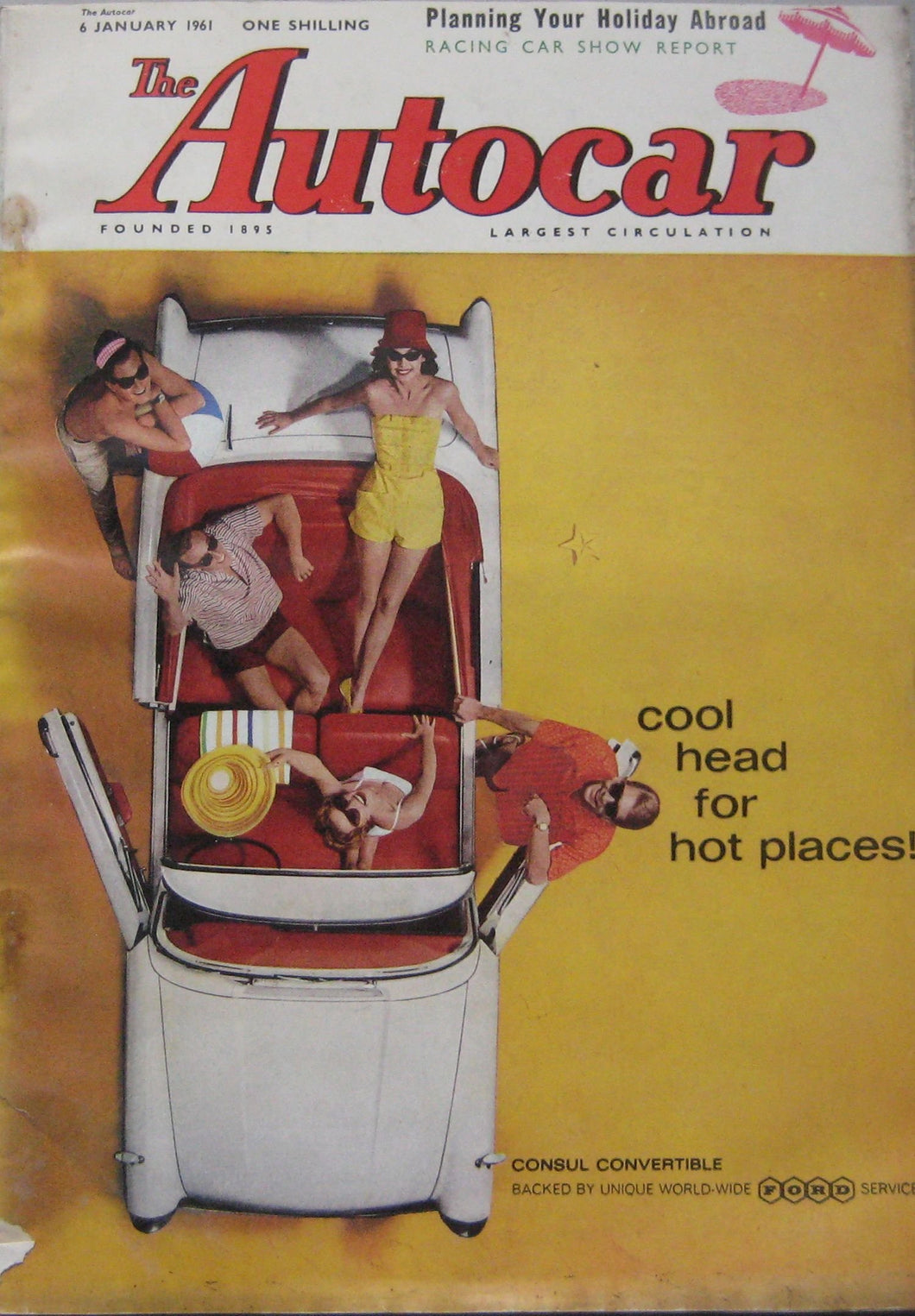 Autocar magazine 6/1/1961 featuring Chevrolet Corvair road test