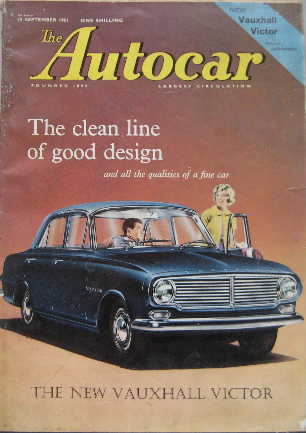 Autocar magazine 15/9/1961 featuring Oldsmobile road test, Vauxhall Victor