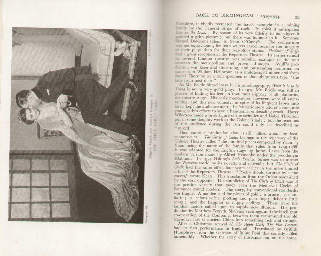 Birmingham Repertory Theatre: The Playhouse and the Man Kemp, Thomas C