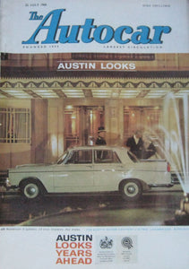 Autocar magazine 22/7/1960 featuring Lancia Flaminia Coupe, Donald Campbell's Bluebird