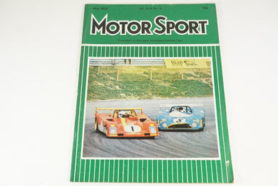 Motor Sport Magazine May 1973