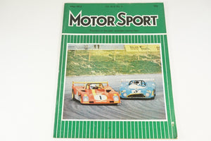 Motor Sport Magazine May 1973