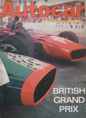 Autocar magazine 22/7/1966 featuring Ford, Jaguar SS1, Vauxhall Viscount road test