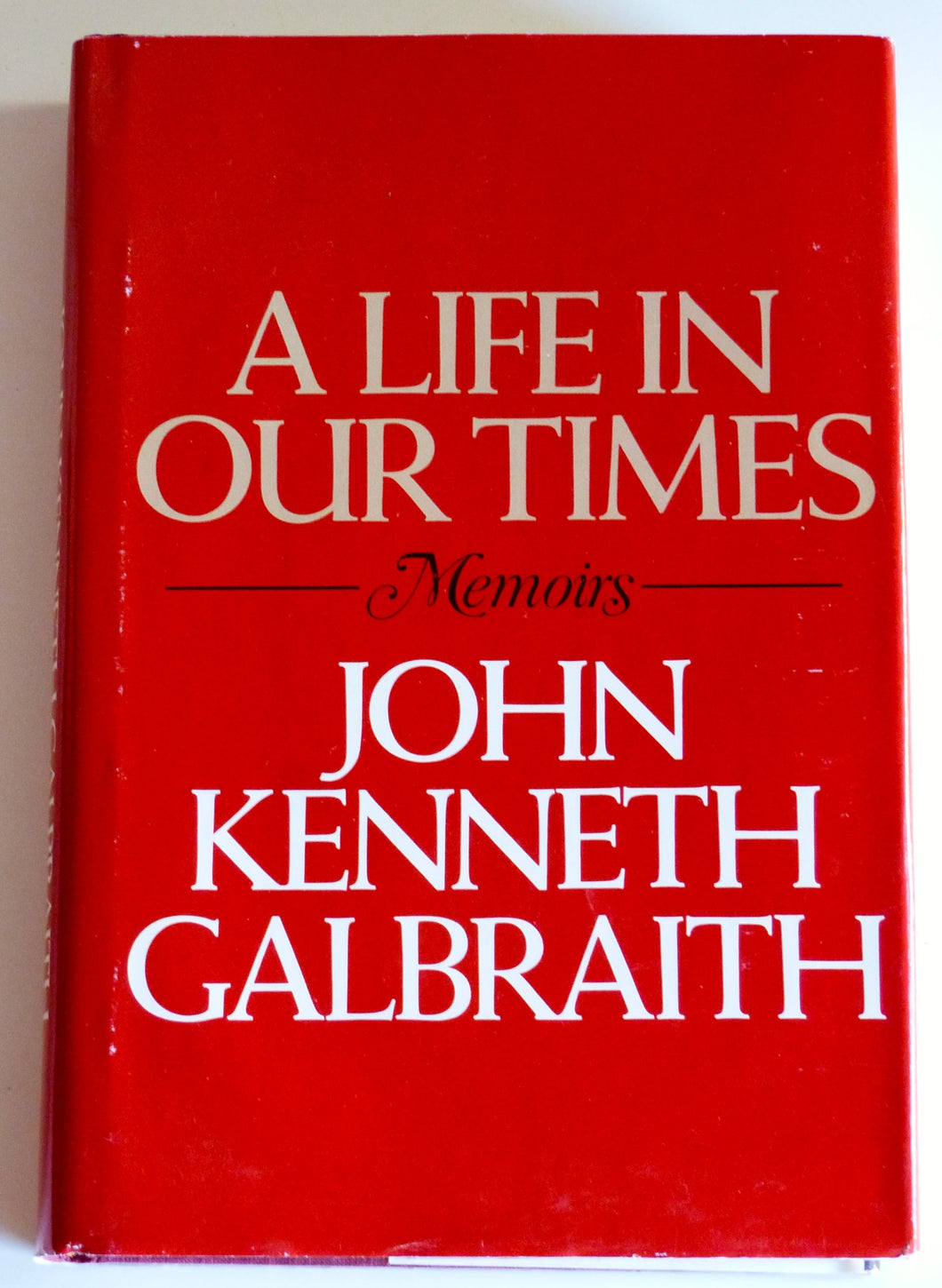 A Life in Our Times
