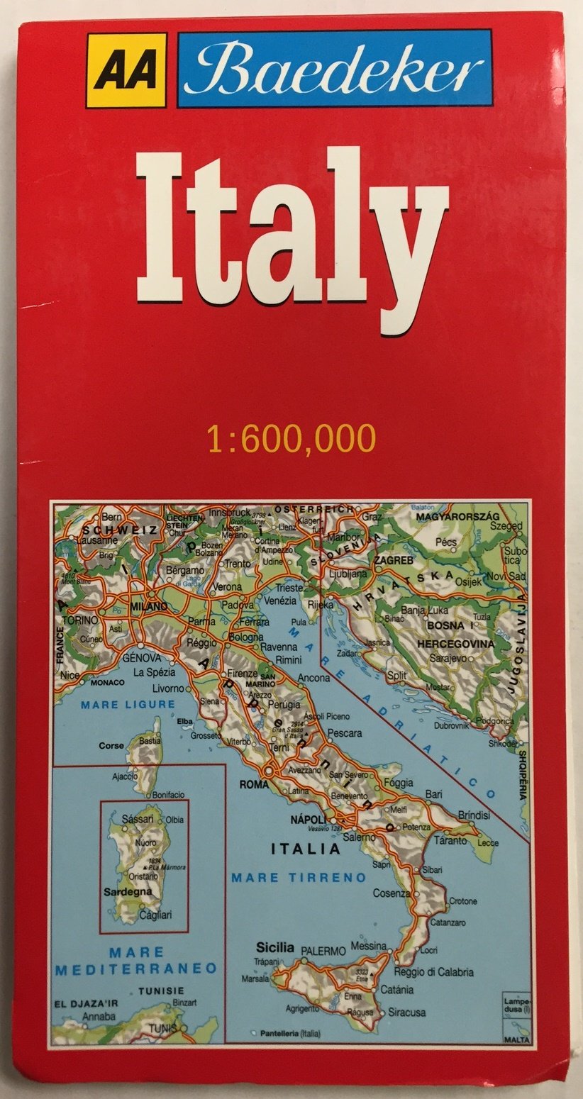 Baedeker's Italy (AA Baedeker's Maps)