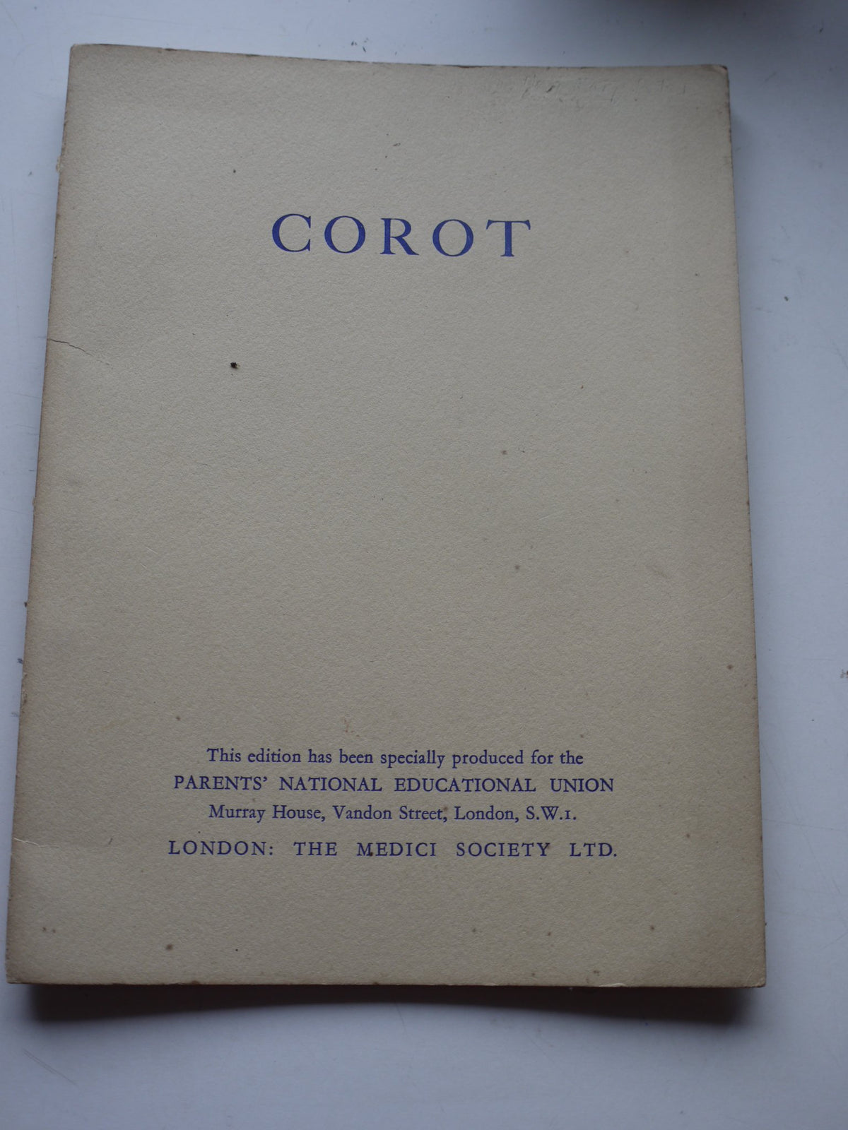 Corot French School [Paperback] DAVID THOMAS