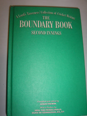 The Boundary Book: Second Innings Frewin, Leslie