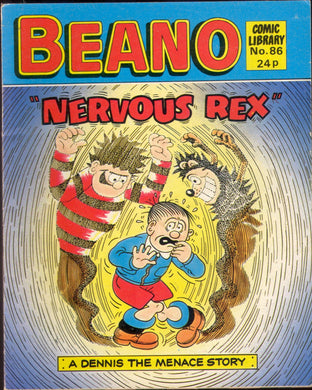 Nervous Rex A Dennis the Menace Story - BEANO Comic Library No. 86 (Beano Comic Library)