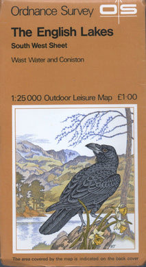 THE ENGLISH LAKES-SOUTH WEST SHEET (WAST WATER AND CONISTON) [Map] ORDNANCE SURVEY