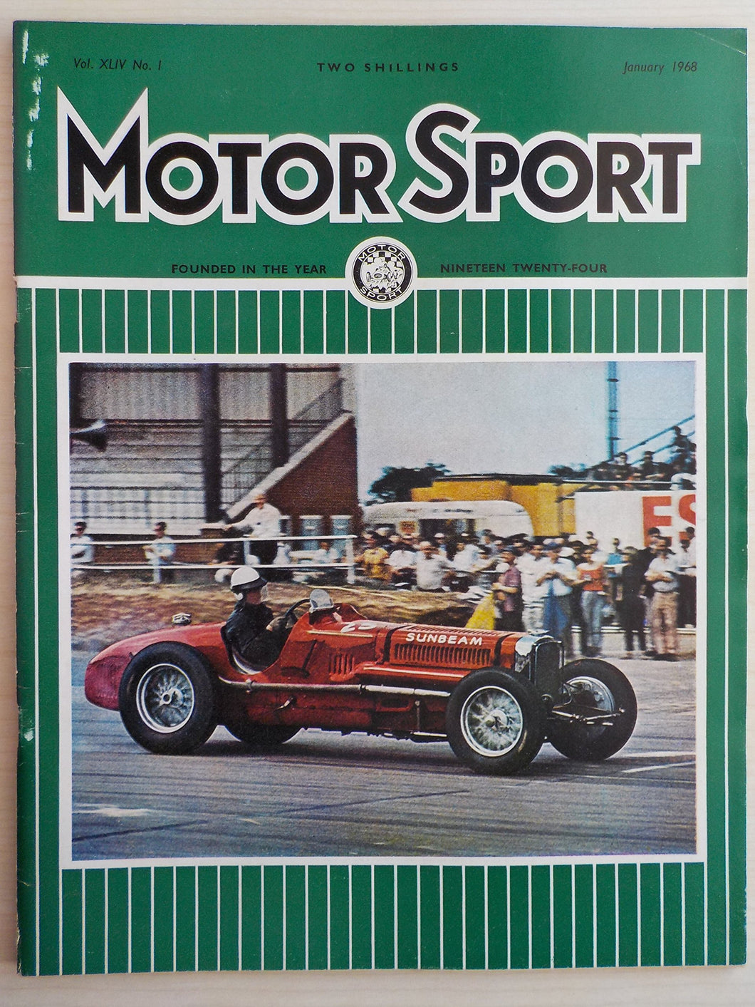 Motor Sport magazine Vol XLIV No 1 = January 1968