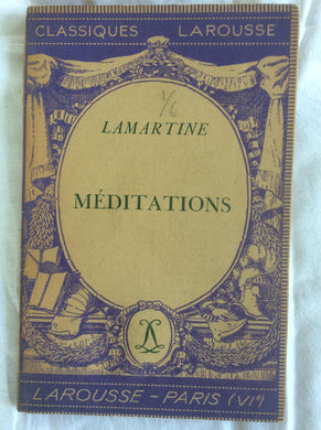 Meditations. Classiques Larousse