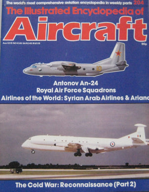 The Illustrated Encyclopedia of Aircraft magazine Issue 204 Antonov An-24 'Coke' cutaway drawing