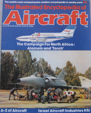 The Illustrated Encyclopedia of Aircraft magazine Issue 56 Israel Aircraft Industries Kfir cutaway drawing