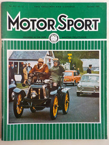Motor Sport - Magazine - December 1969 [Paperback] Motor Sport