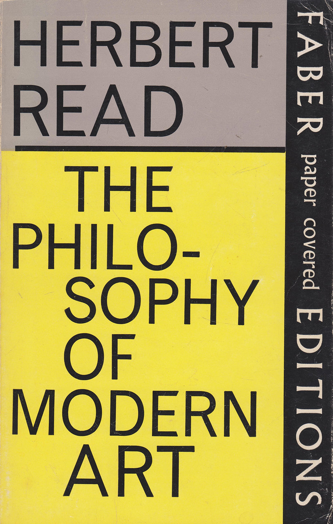 The Philosophy of Modern Art Read, Herbert