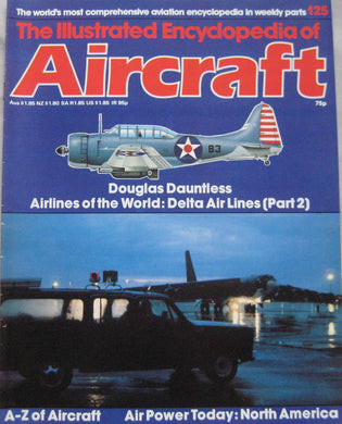 The Illustrated Encyclopedia of Aircraft magazine Issue 125 Douglas Dauntless cutaway drawing