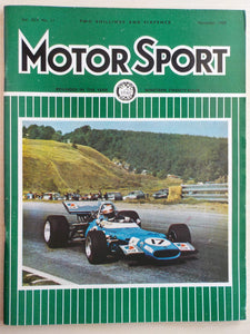 Motor Sport - Magazine - November 1969