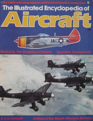 The Illustrated Encyclopedia of Aircraft magazine Issue 9 Republic P-47 Thunderbolt cutaway drawing
