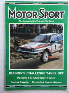 Motor Sport magazine April 1988 Vol LXIV No 4