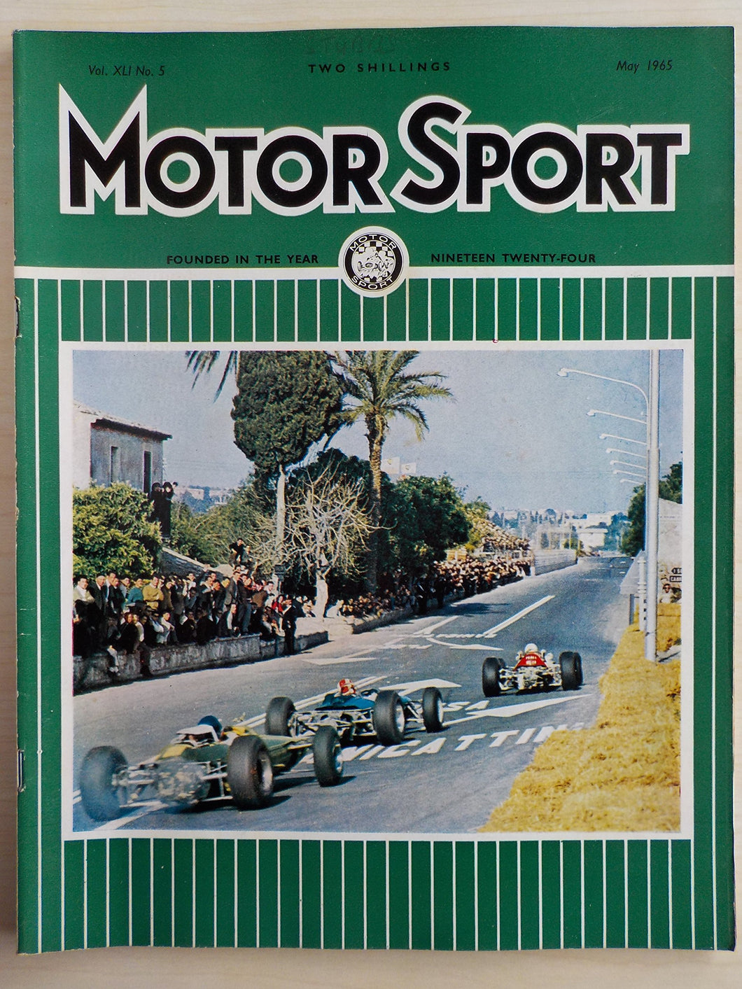Motor Sport magazine Vol XLI No 5 = May 1965