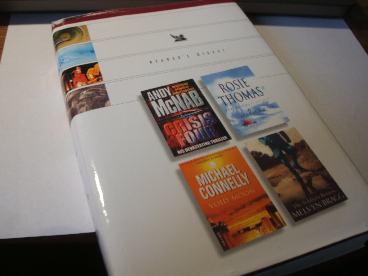 Crisis Four by Andy McNab, White by Rosie Thomas, Void Moon by Michael Connelly and The Soldiers Return by Melvyn Bragg, [Hardcover] Various