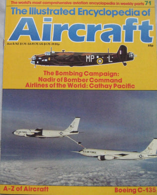 The Illustrated Encyclopedia of Aircraft magazine Issue 71 Boeing C-135 cutaway drawing