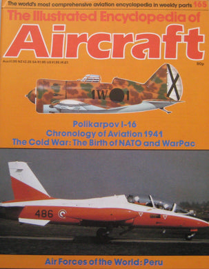 The Illustrated Encyclopedia of Aircraft magazine Issue 165 Polikarpov I-16 Cutaway drawing
