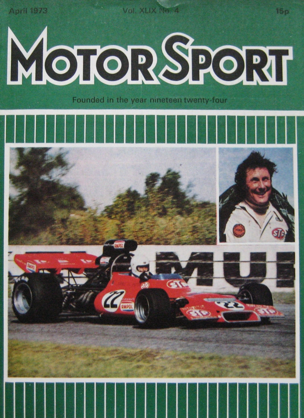 Motor Sport Magazine. April 1973 Vol. XLIX. No. 4.