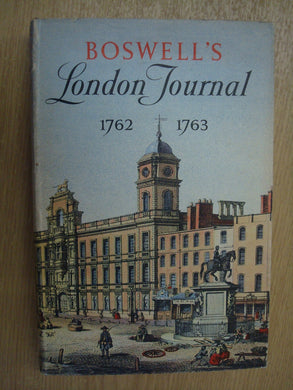 Boswell's London Journey 1762-1763 by Pottle, Frederick A. (Ed.)