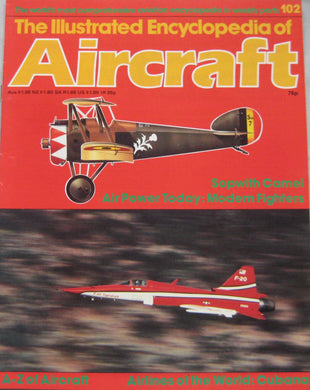 The Illustrated Encyclopedia of Aircraft magazine Issue 102 Sopwith Camel cutaway drawing