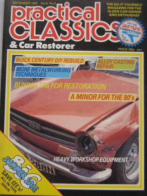 Practical Classics magazine 09/1985 featuring Triumph TR6 [Paperback] John Williams
