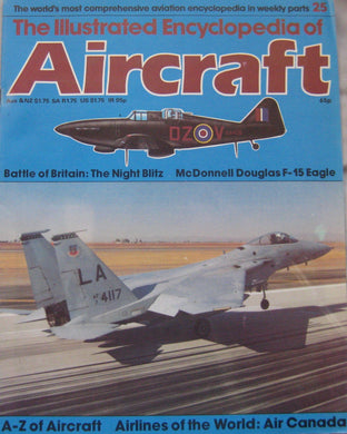 The Illustrated Encyclopedia of Aircraft magazine Issue 25 McDonnell Douglas F-15 Eagle cutaway drawing