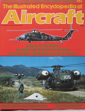 The Illustrated Encyclopedia of Aircraft magazine Issue 194 Sikorsky UH-60 Hawk cutaway drawing