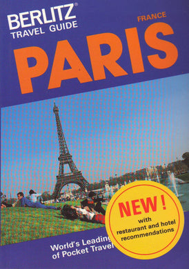 Berlitz Travel Guide to Paris (Berlitz Travel Guides) Berlitz Guides