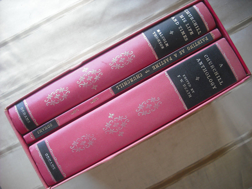 Churchill and His Times; A Churchill Anthology; Painting as a Pastime 3 Volume Set [Unknown Binding] Malcolm Thomson and F. W. Heath