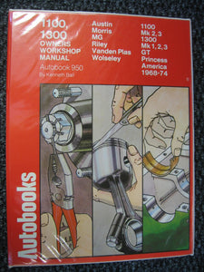 1100 Mk.2, 3, 1300 Mk.1, 2, 3 America 1968-74 Autobook (The autobook series of workshop manuals)