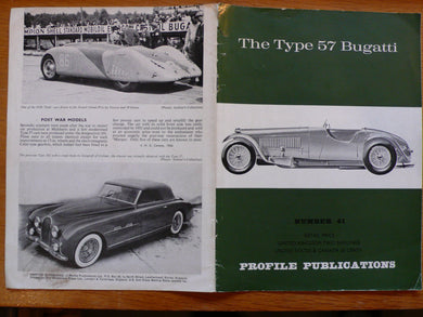 Profile Publications No. 41: Bugatti Type 57