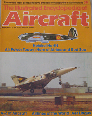 The Illustrated Encyclopedia of Aircraft magazine Issue 39 Heinkel He 111 Cutaway drawing