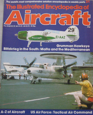 The Illustrated Encyclopedia of Aircraft magazine Issue 31 Grumman E-2 Hawkeye cutaway drawing