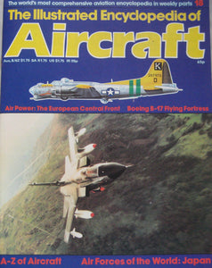 The Illustrated Encyclopedia of Aircraft magazine Issue 18 Boeing B-17 Flying Fortress cutaway drawing