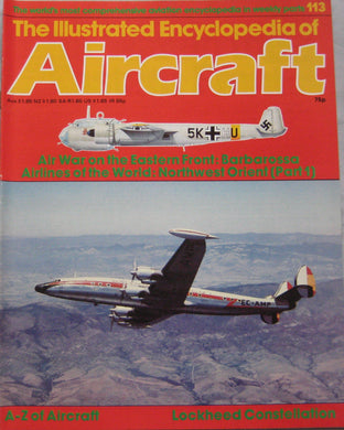 The Illustrated Encyclopedia of Aircraft magazine Issue 113 Lockheed Constellation cutaway drawing