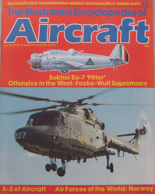The Illustrated Encyclopedia of Aircraft magazine Issue 43 Sukhoi Su-7 'Fitter' cutaway drawing