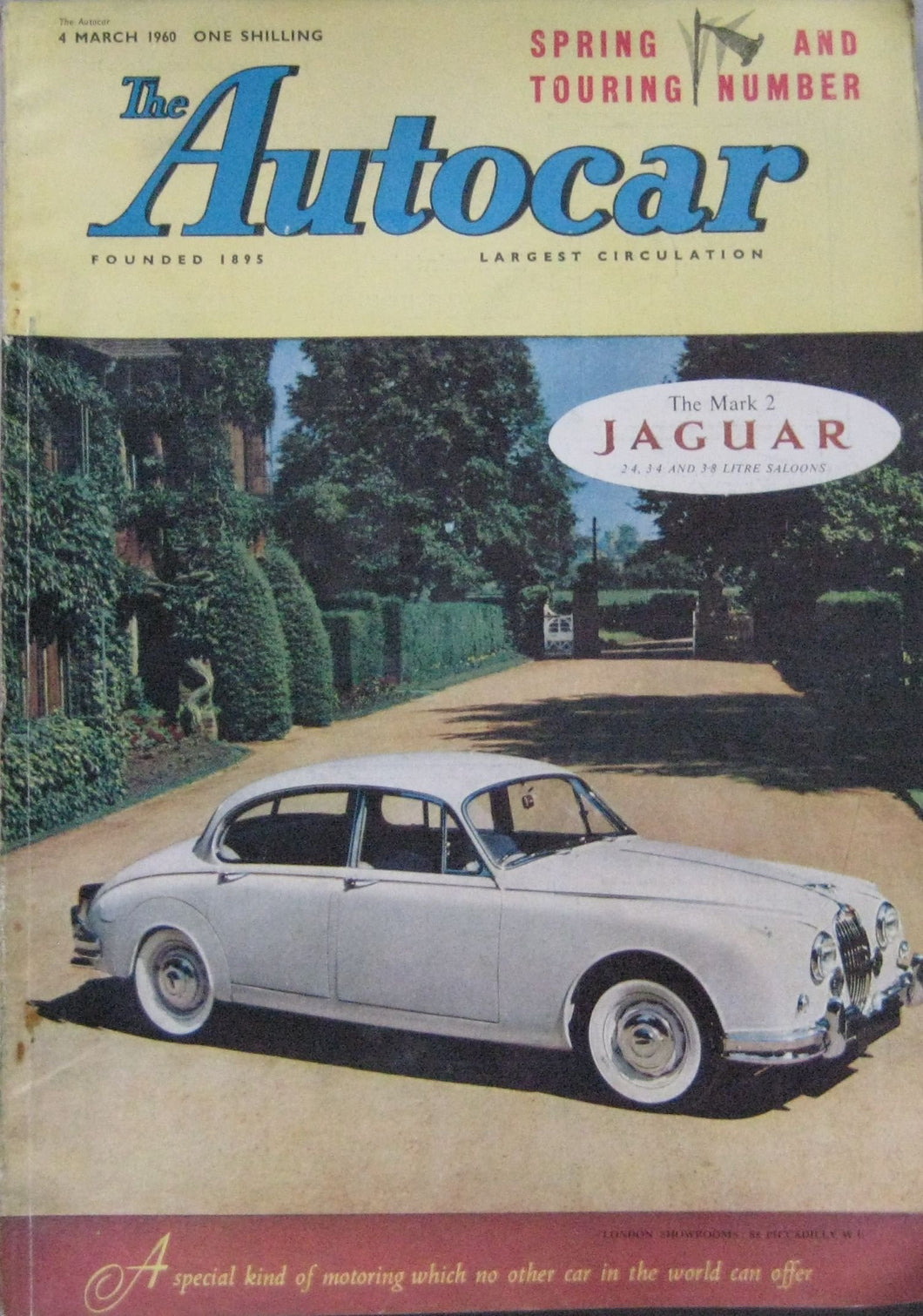 Autocar magazine 4/3/1960 featuring Riley Four Sixty-Eight road test